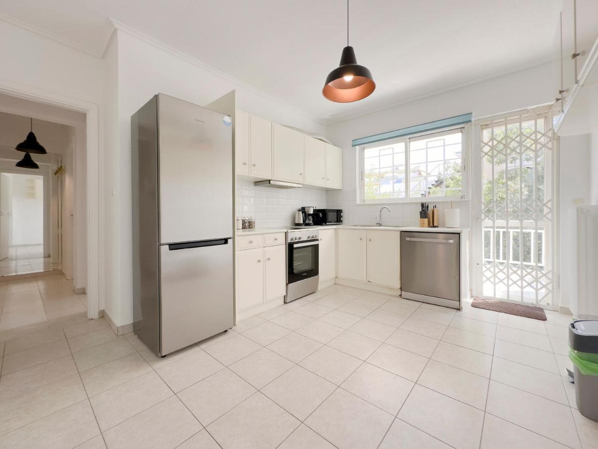 Metamorfoseos Spacious 120Sqm Apt In Alimos Atene Esterno foto