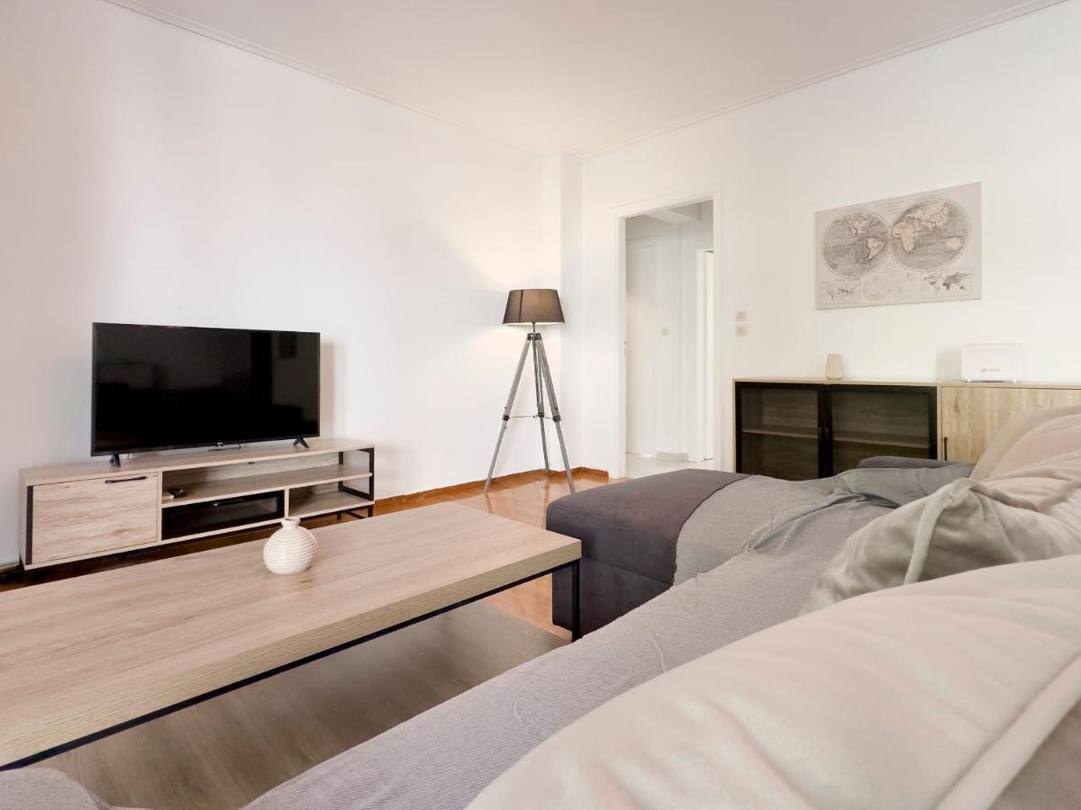 Metamorfoseos Spacious 120Sqm Apt In Alimos Atene Esterno foto