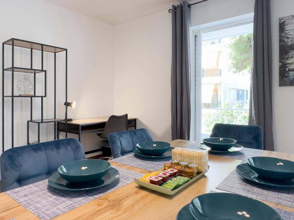 Metamorfoseos Spacious 120Sqm Apt In Alimos Atene Esterno foto