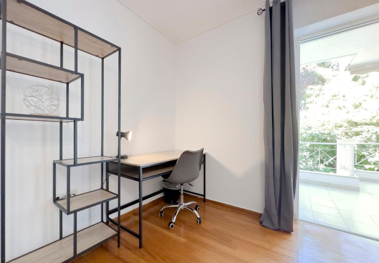 Metamorfoseos Spacious 120Sqm Apt In Alimos Atene Esterno foto